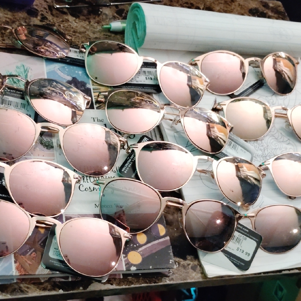 Rose Gold Sunglasses